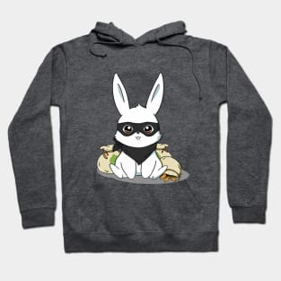 Cute Little Robber Rabbit Hoodie